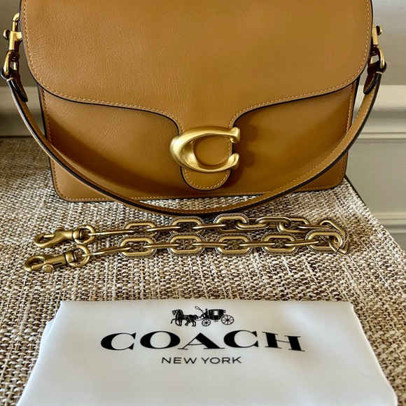 Coach Chain Tabby in Honey Brown - Picture 3 of 14